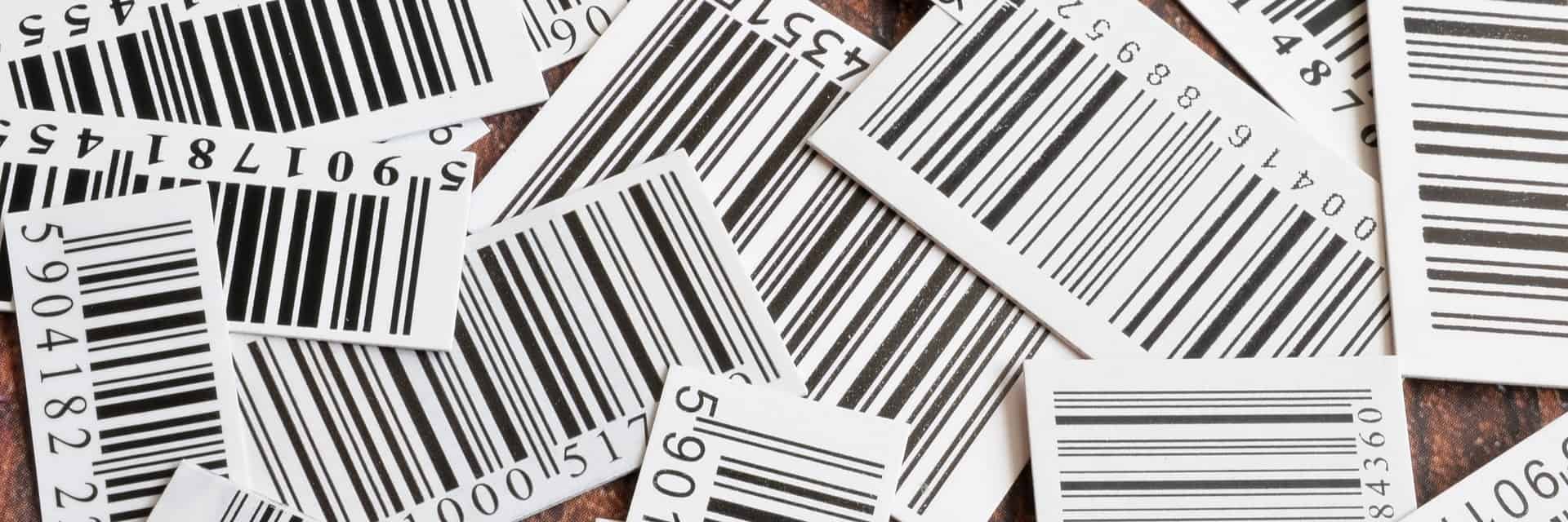 Barcode black and white